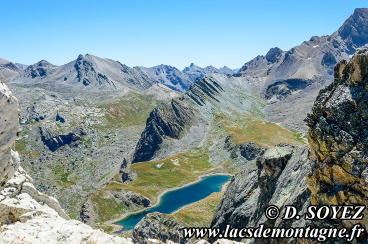 Lac Inférieur de (grand) (2540m), (Haute Ubaye, Alpes de Haute